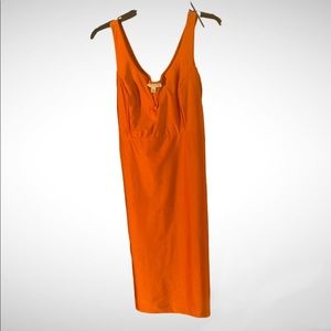 Haunte Monde Women’s Mini Dress Size XL Color Orange, Spandex, not worn